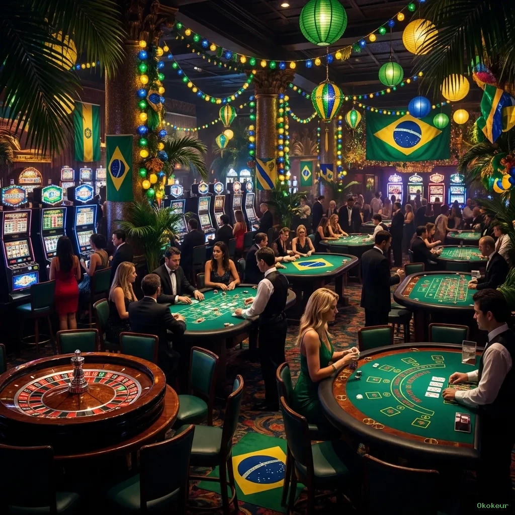Cassino ao vivo Okokeur dealers